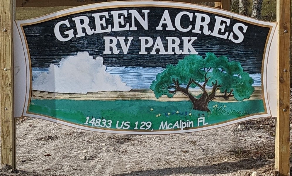 Green Acres RV Park Florida near Live Oak FL